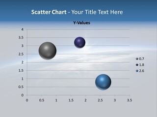 Horizon Planet Illustration PowerPoint Template