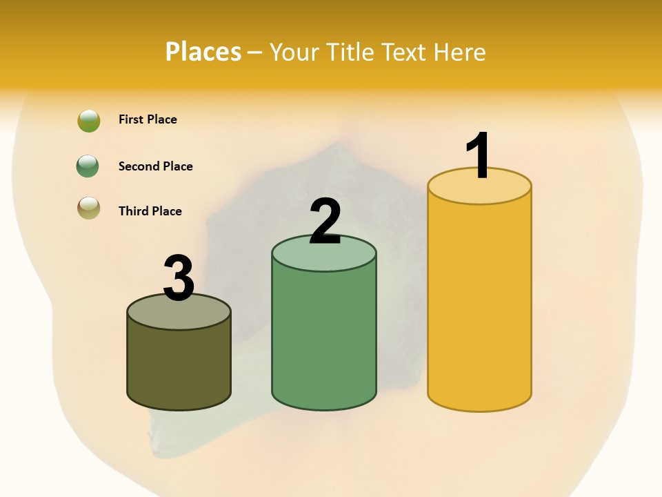 Luggage Claim Button PowerPoint Template