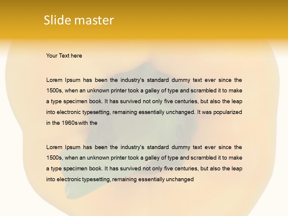 Luggage Claim Button PowerPoint Template