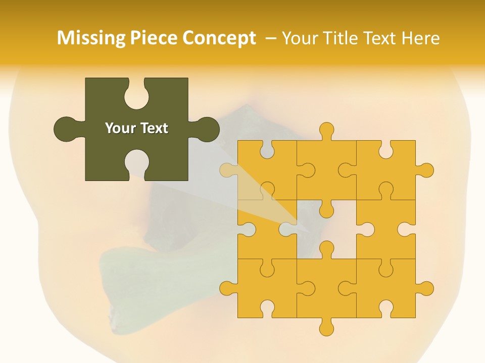 Luggage Claim Button PowerPoint Template