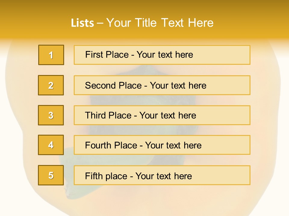 Luggage Claim Button PowerPoint Template