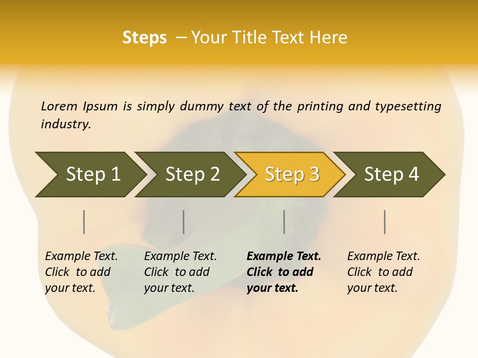 Luggage Claim Button PowerPoint Template