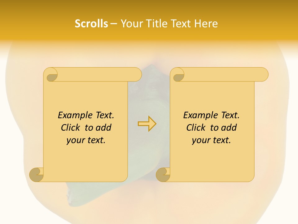 Luggage Claim Button PowerPoint Template