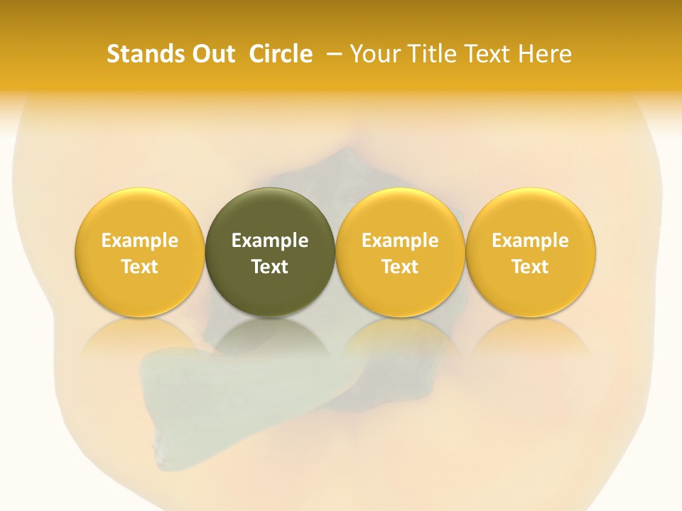 Luggage Claim Button PowerPoint Template