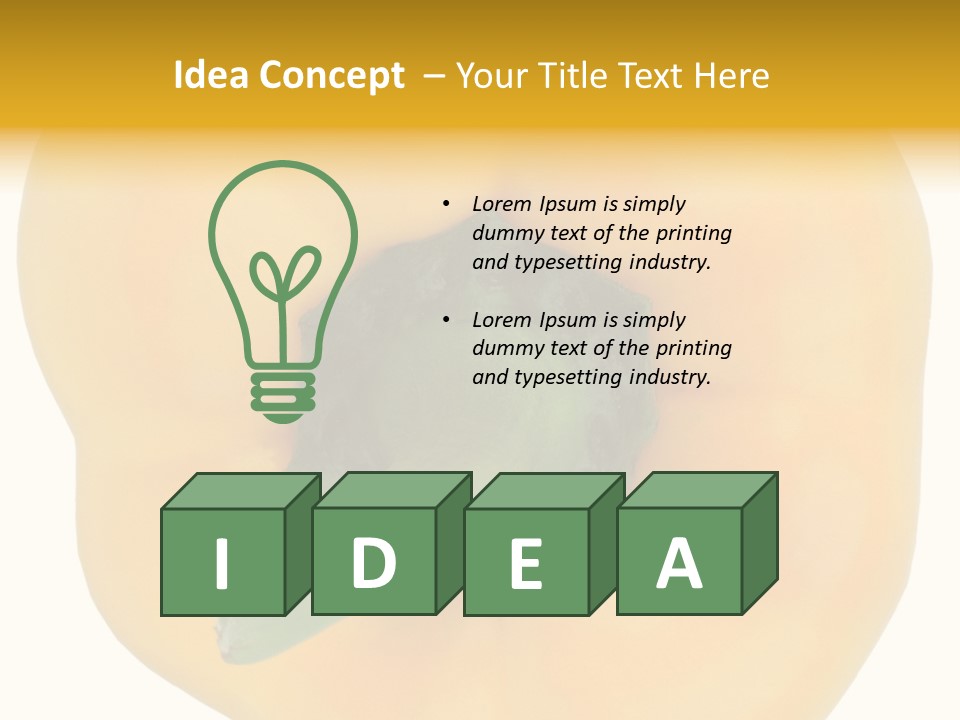 Luggage Claim Button PowerPoint Template