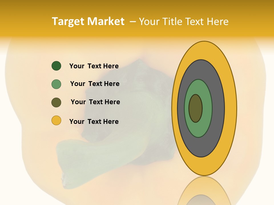 Luggage Claim Button PowerPoint Template