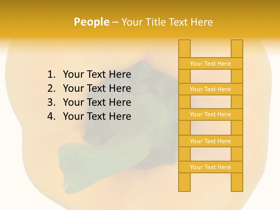 Luggage Claim Button PowerPoint Template