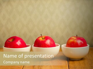 Dish White Home PowerPoint Template