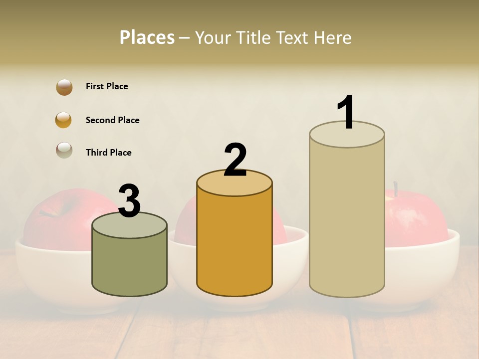 Dish White Home PowerPoint Template