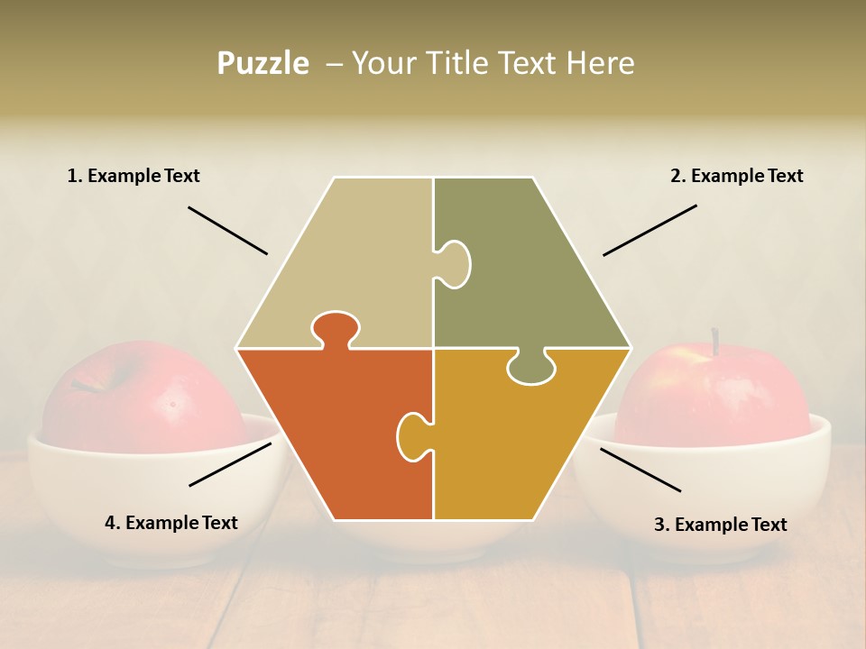 Dish White Home PowerPoint Template