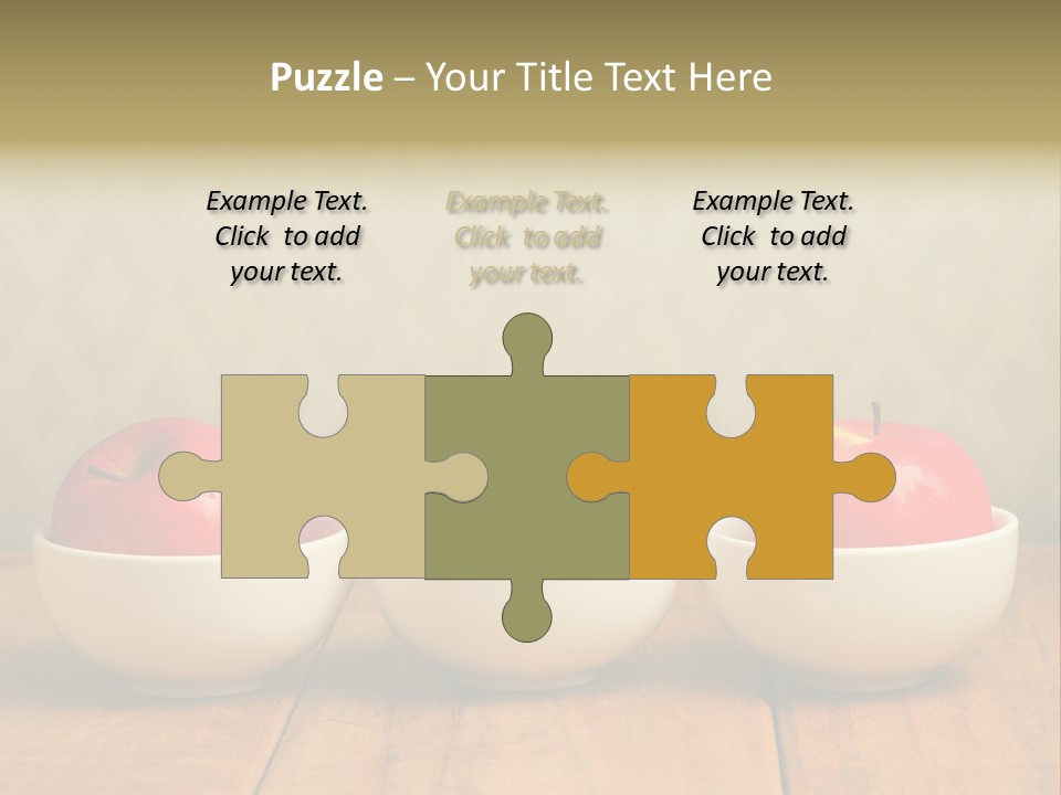 Dish White Home PowerPoint Template