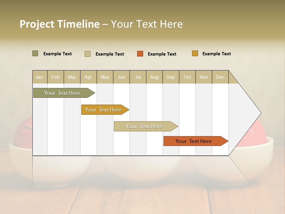 Dish White Home PowerPoint Template