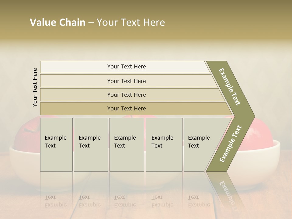 Dish White Home PowerPoint Template