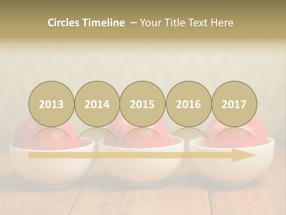 Dish White Home PowerPoint Template