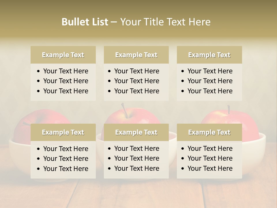 Dish White Home PowerPoint Template