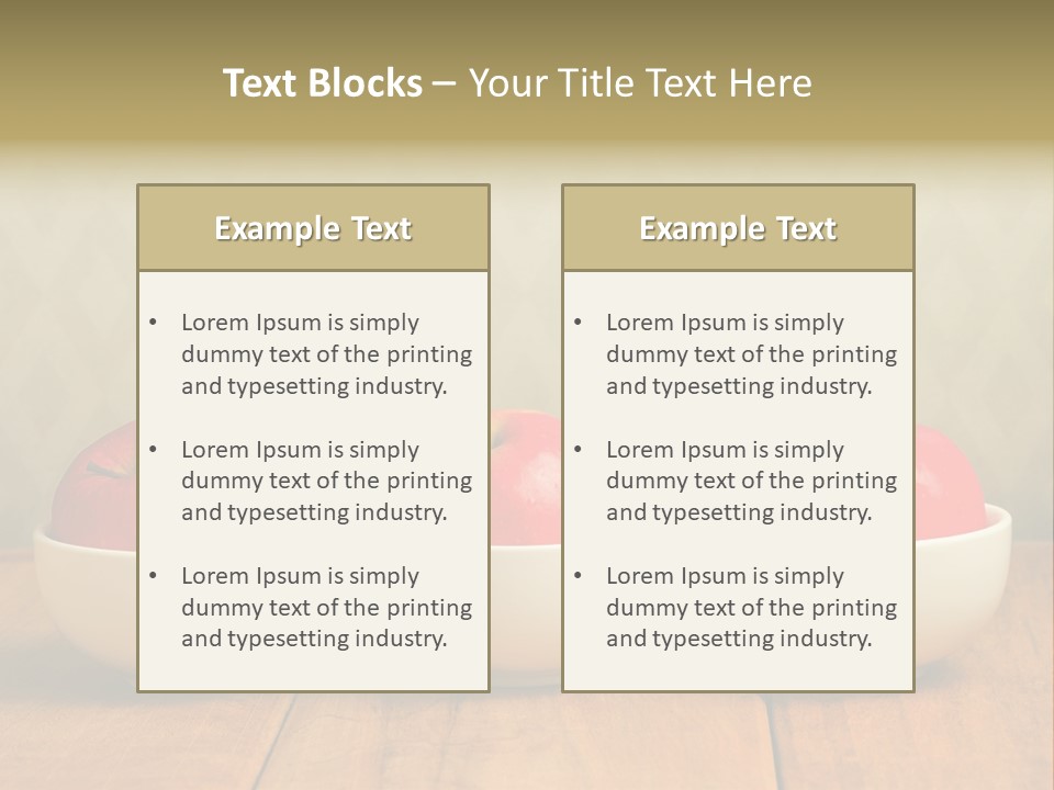 Dish White Home PowerPoint Template