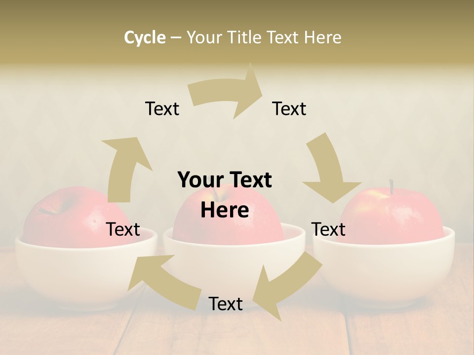 Dish White Home PowerPoint Template