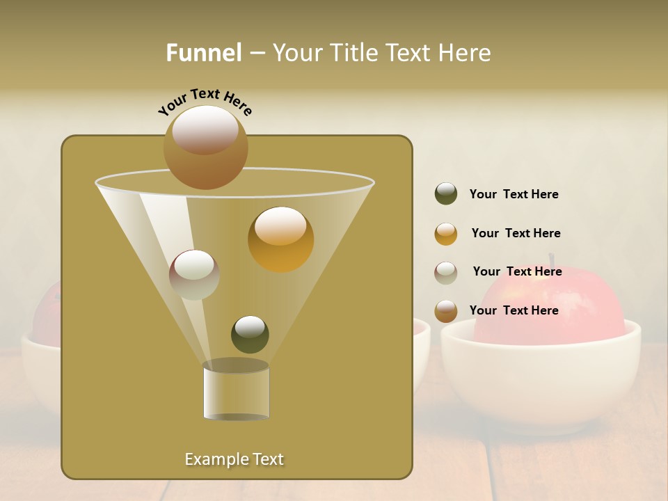 Dish White Home PowerPoint Template