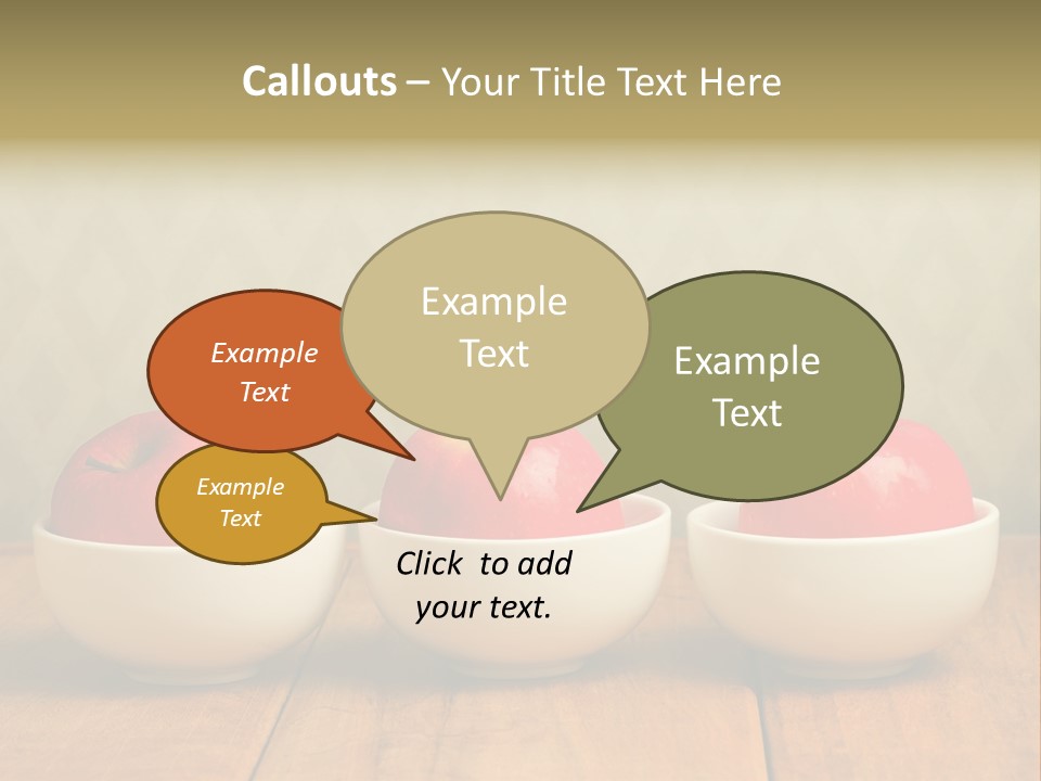 Dish White Home PowerPoint Template