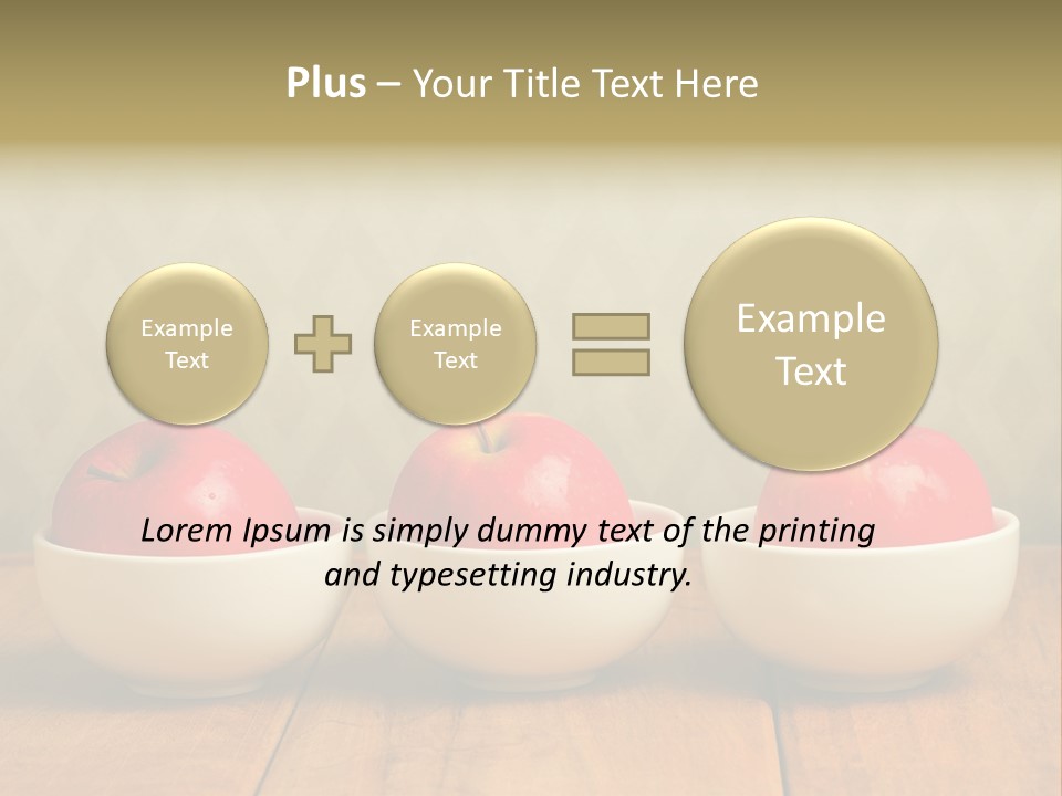 Dish White Home PowerPoint Template