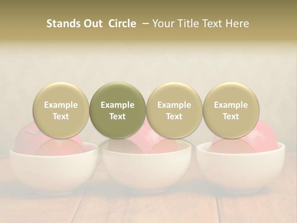 Dish White Home PowerPoint Template