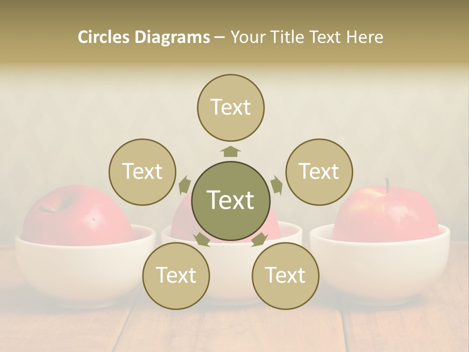 Dish White Home PowerPoint Template