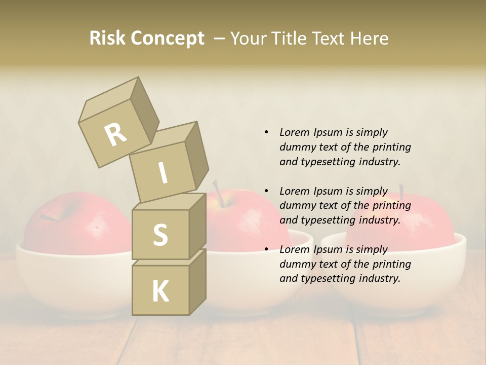 Dish White Home PowerPoint Template