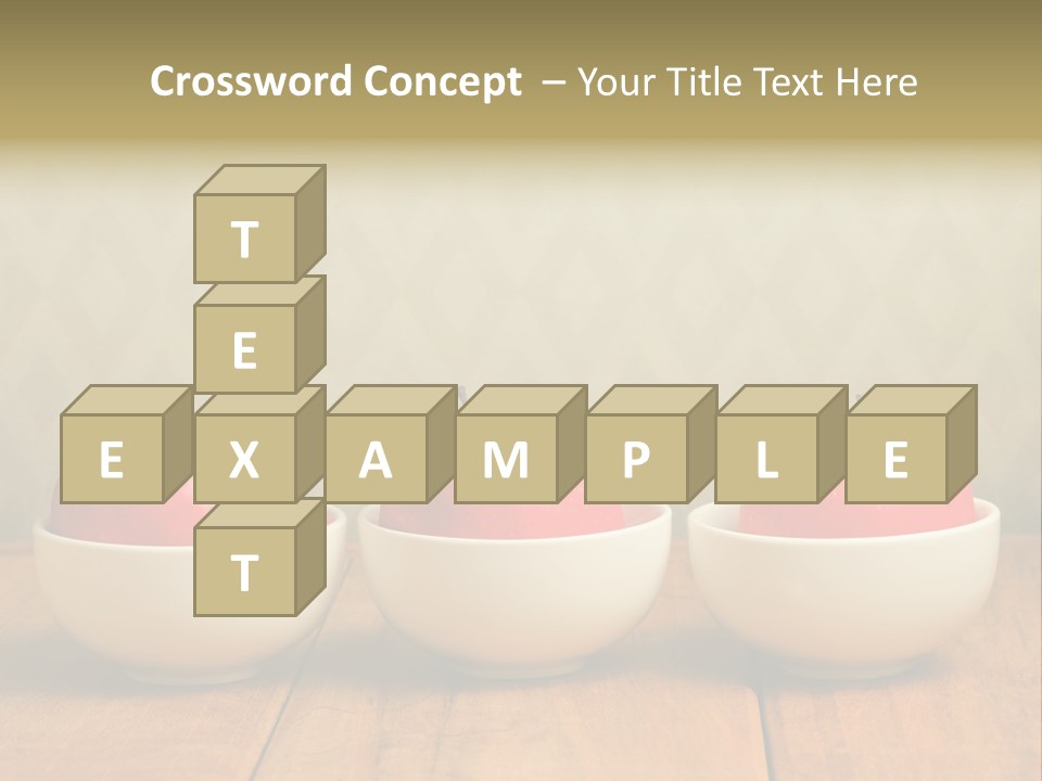 Dish White Home PowerPoint Template