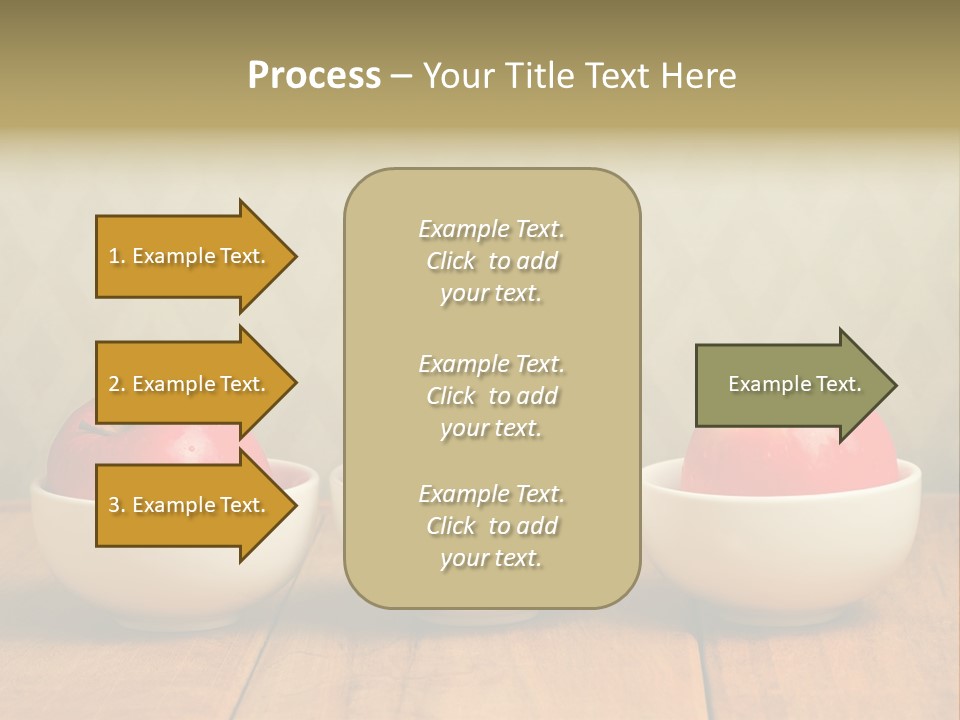 Dish White Home PowerPoint Template