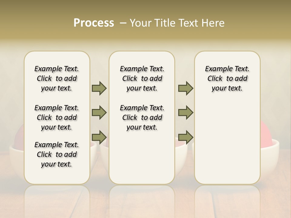 Dish White Home PowerPoint Template