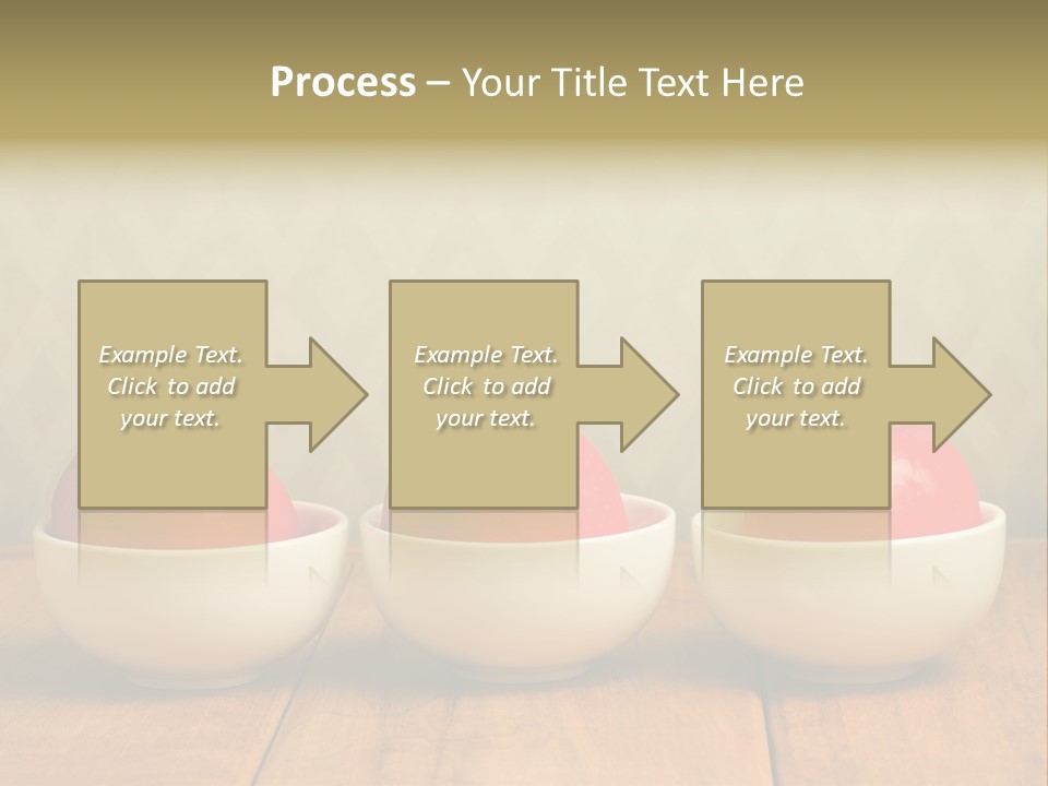 Dish White Home PowerPoint Template