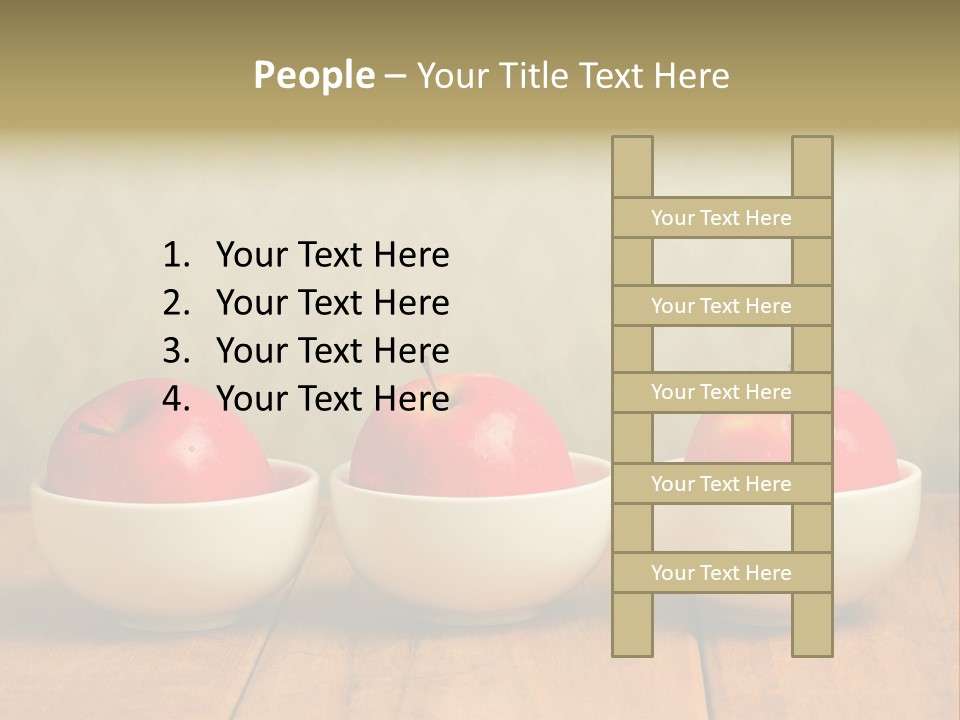 Dish White Home PowerPoint Template