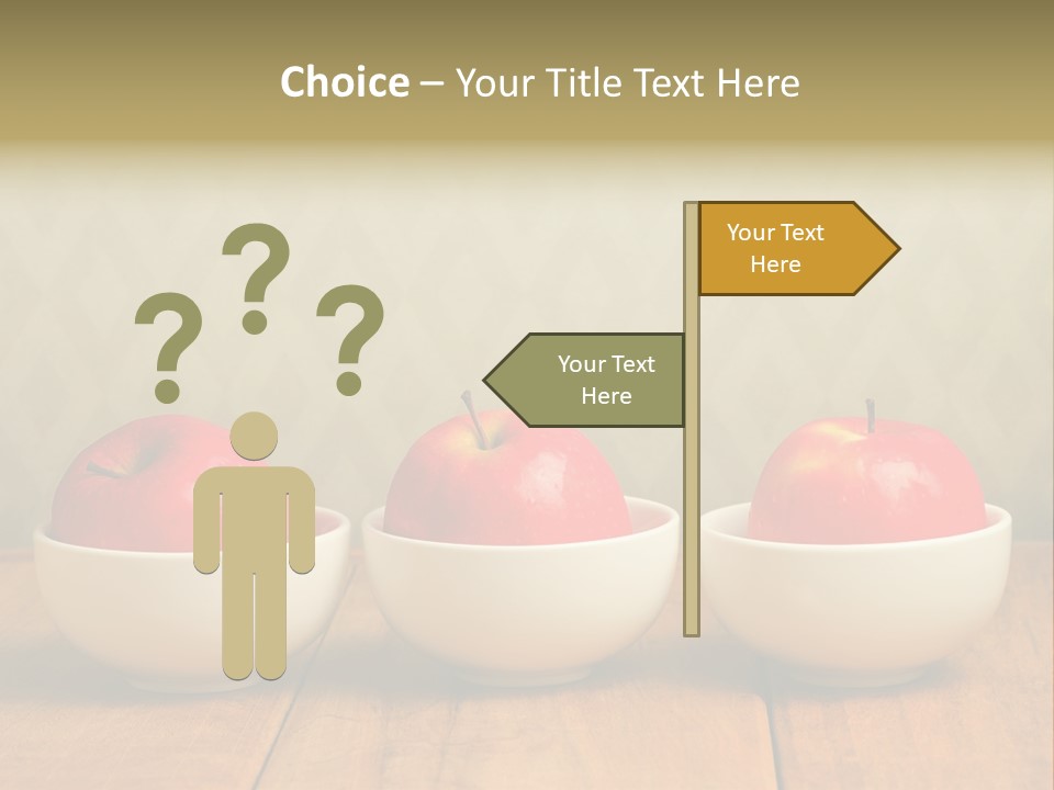 Dish White Home PowerPoint Template