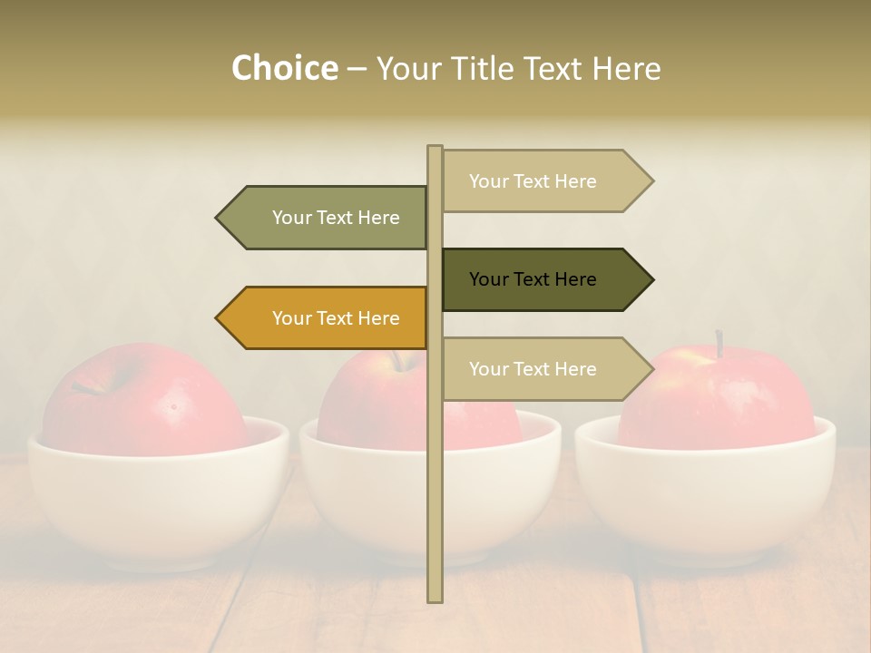 Dish White Home PowerPoint Template