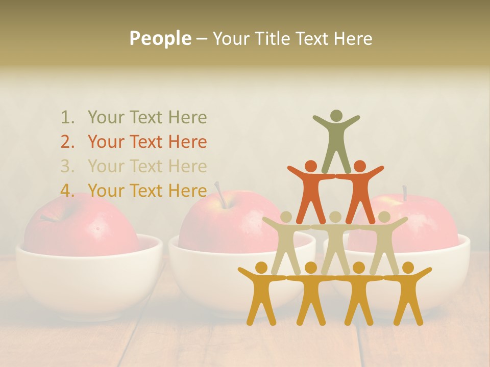 Dish White Home PowerPoint Template