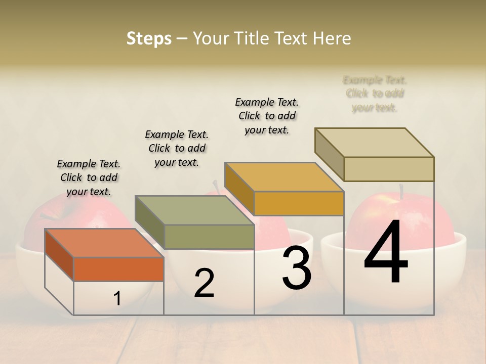 Dish White Home PowerPoint Template
