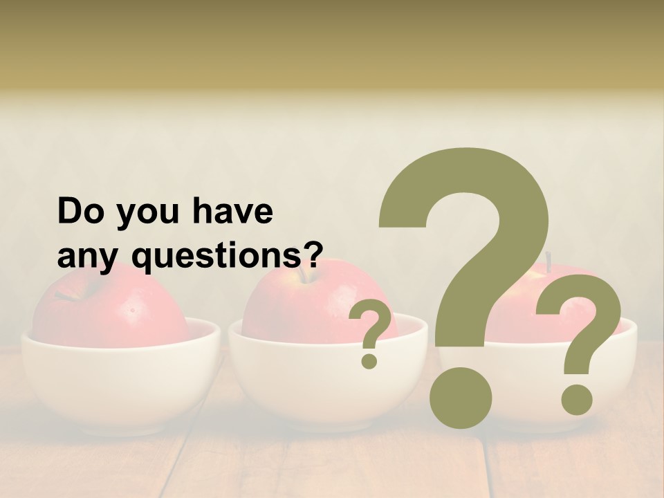 Dish White Home PowerPoint Template