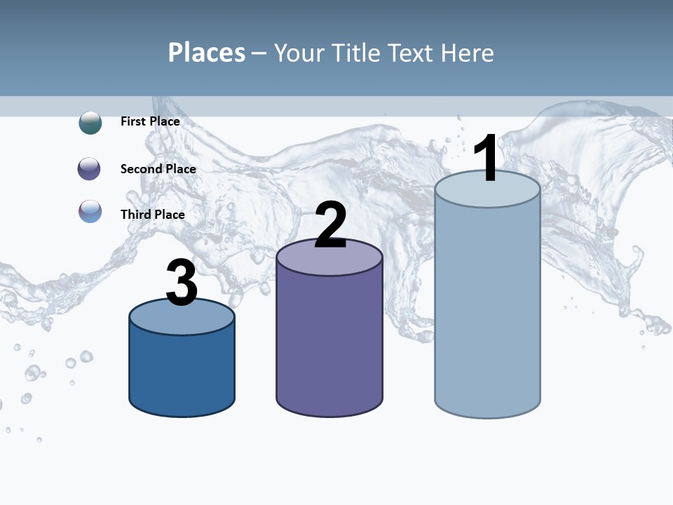 Isolated White Wash PowerPoint Template