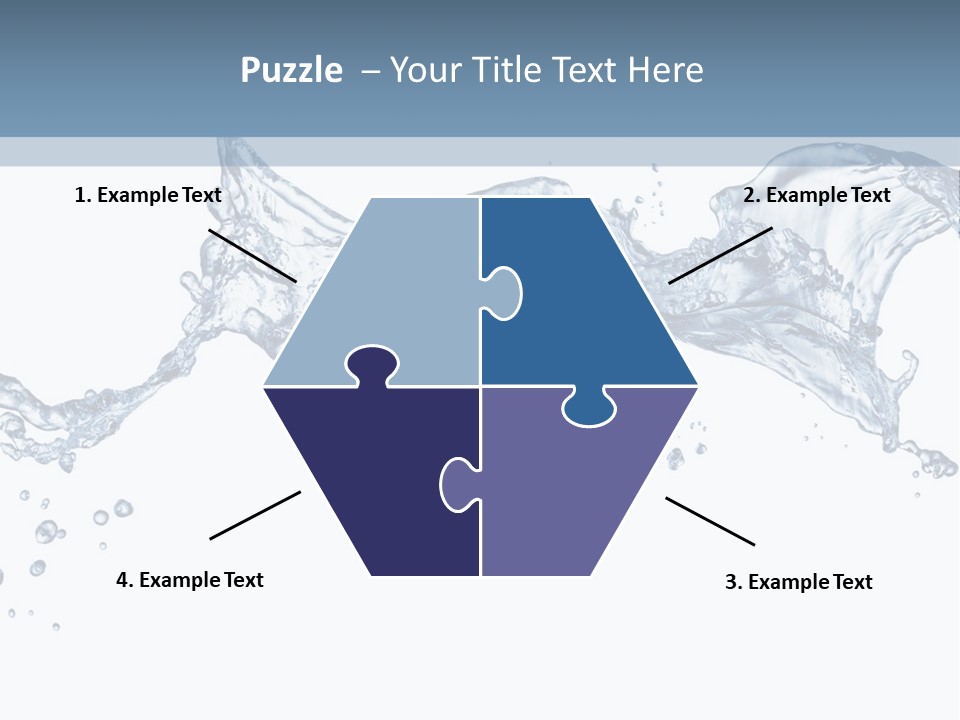 Isolated White Wash PowerPoint Template