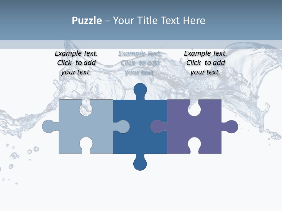 Isolated White Wash PowerPoint Template