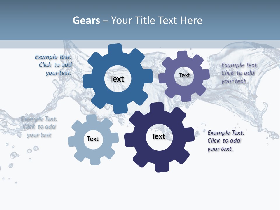 Isolated White Wash PowerPoint Template