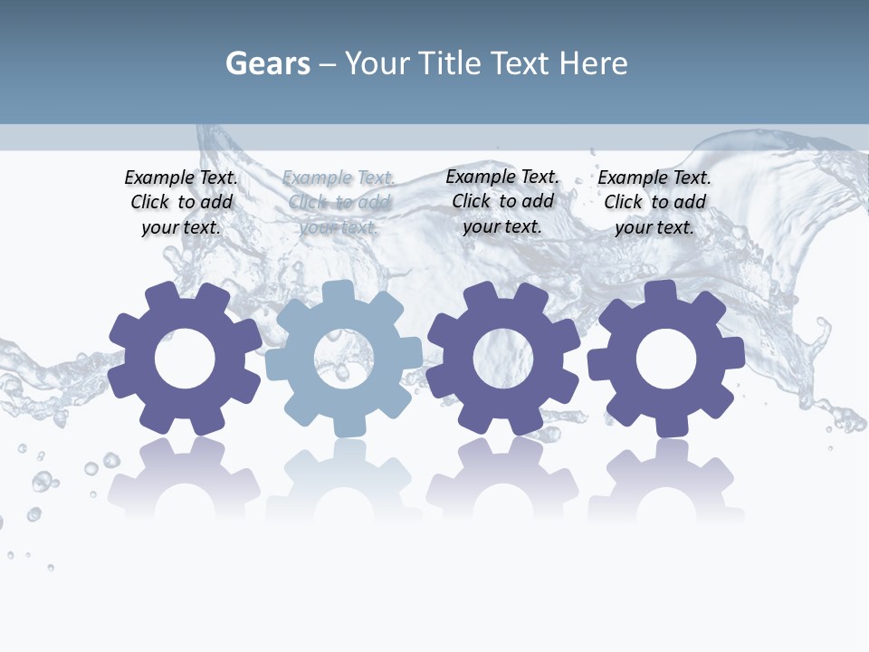 Isolated White Wash PowerPoint Template