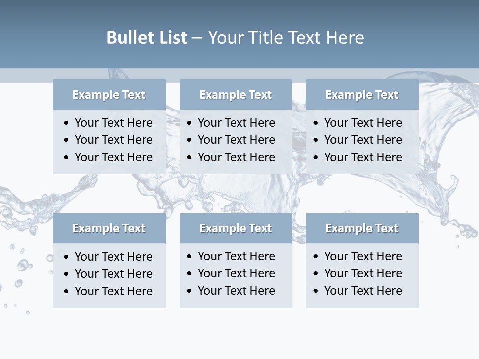 Isolated White Wash PowerPoint Template