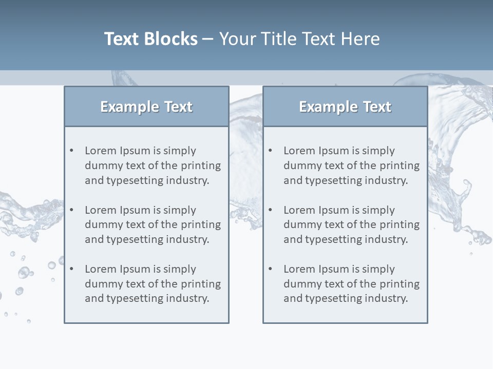 Isolated White Wash PowerPoint Template
