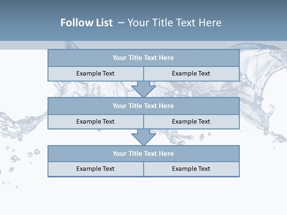 Isolated White Wash PowerPoint Template