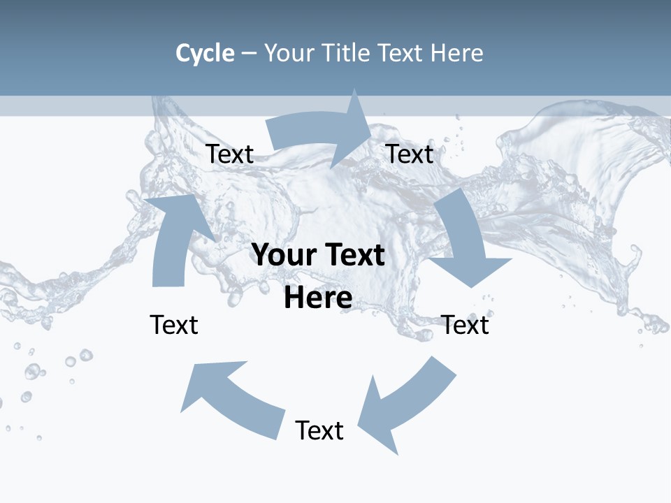 Isolated White Wash PowerPoint Template