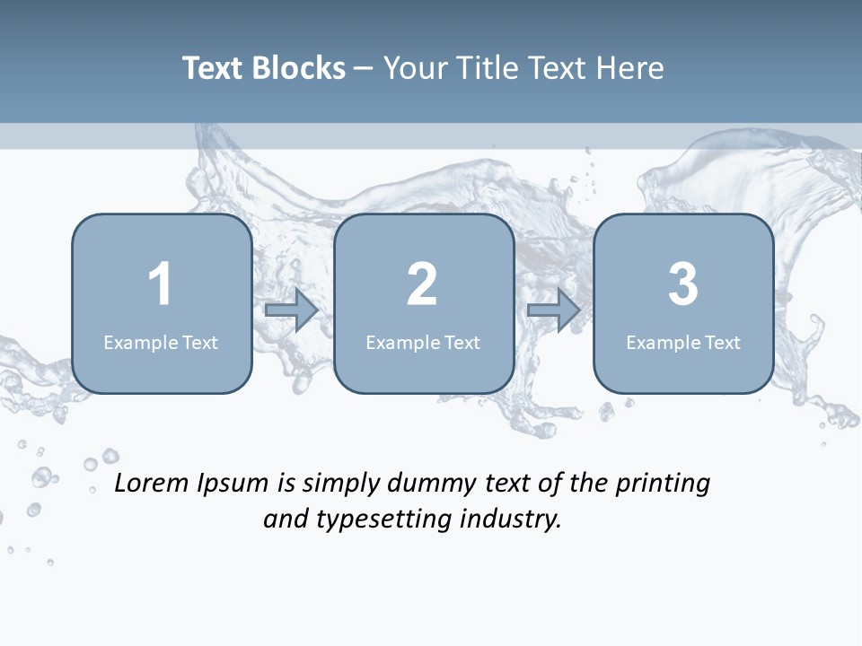 Isolated White Wash PowerPoint Template