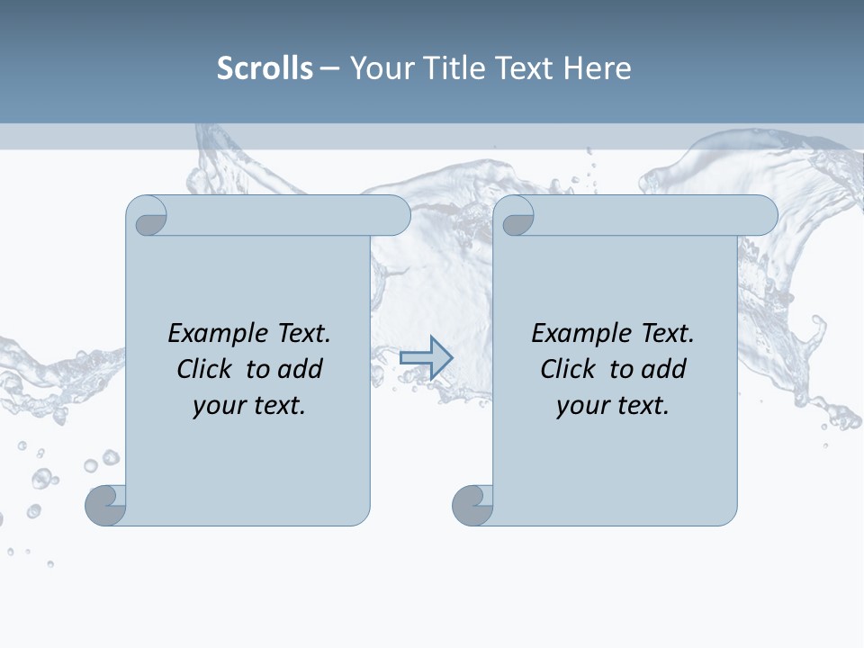 Isolated White Wash PowerPoint Template