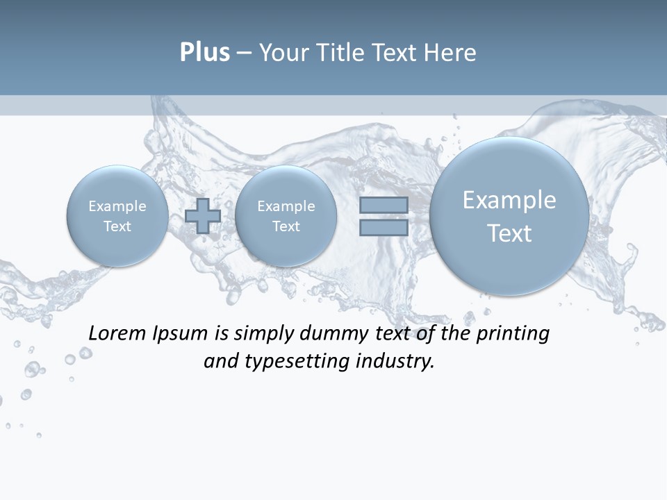 Isolated White Wash PowerPoint Template