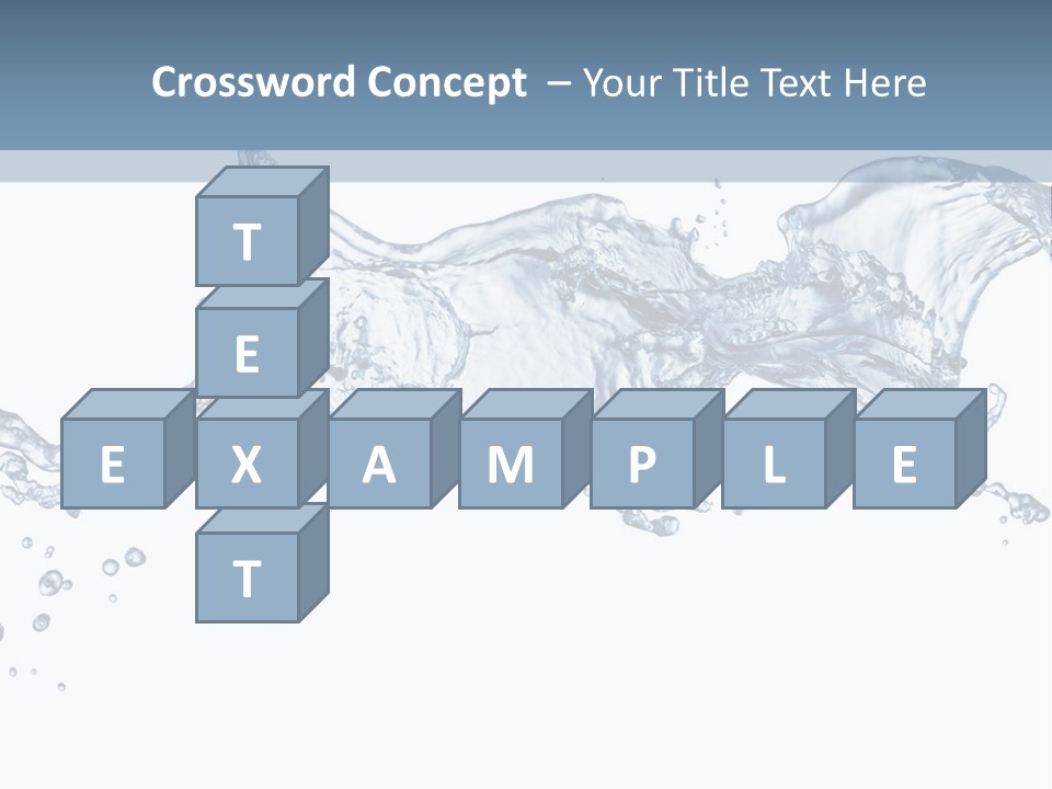 Isolated White Wash PowerPoint Template